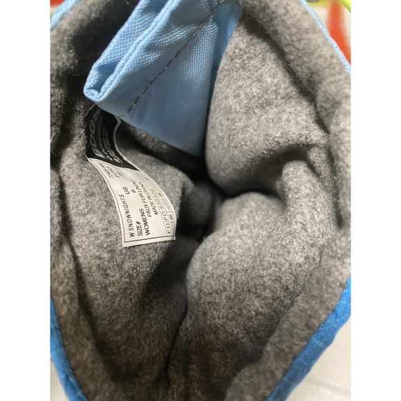 Bogs Snownights Womens Insulated Waterproof Winter Boots Multicolor Aqua Size 8 - Picture 7 of 12